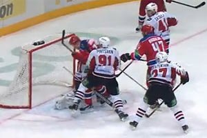 КХЛ: "Донбас" Омськ не взяв