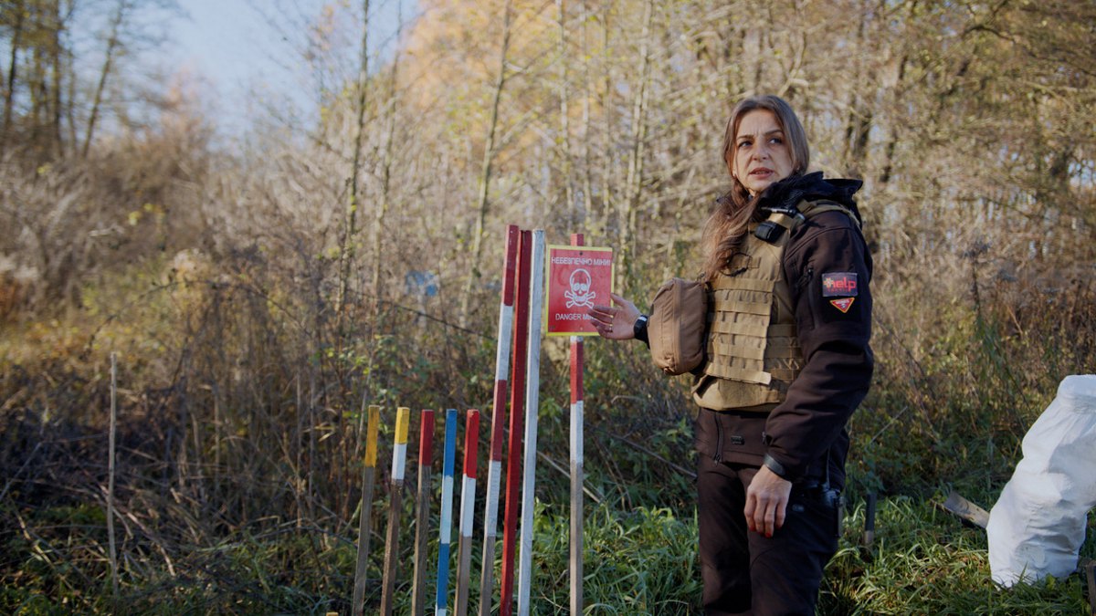 Олена Нестерчук, комунікаційниця Асоціації саперів України