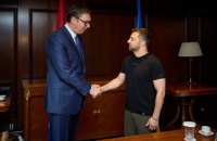 ​Зеленський зустрівся із президентом Сербії Вучичем 