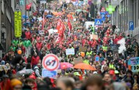 У Брюсселі 100 тисяч людей влаштували антиурядовий протест