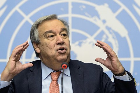 Генсек ООН призвал избавить мир от химического оружия