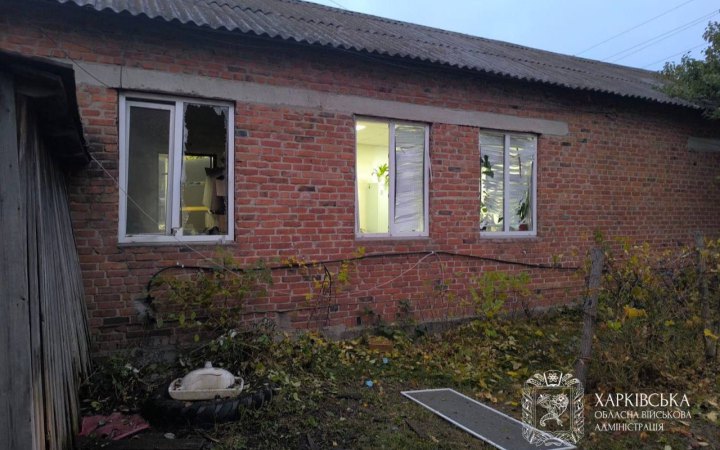 Через російські атаки на Харківщині постраждали люди. Пошкоджені авто, будинки і підприємство