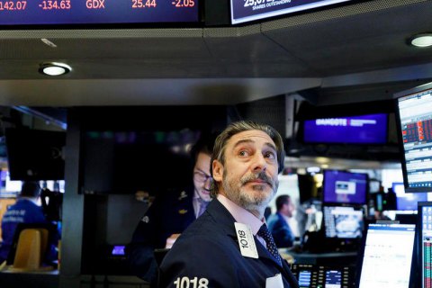 Американські біржі впали другий раз з початку тижня