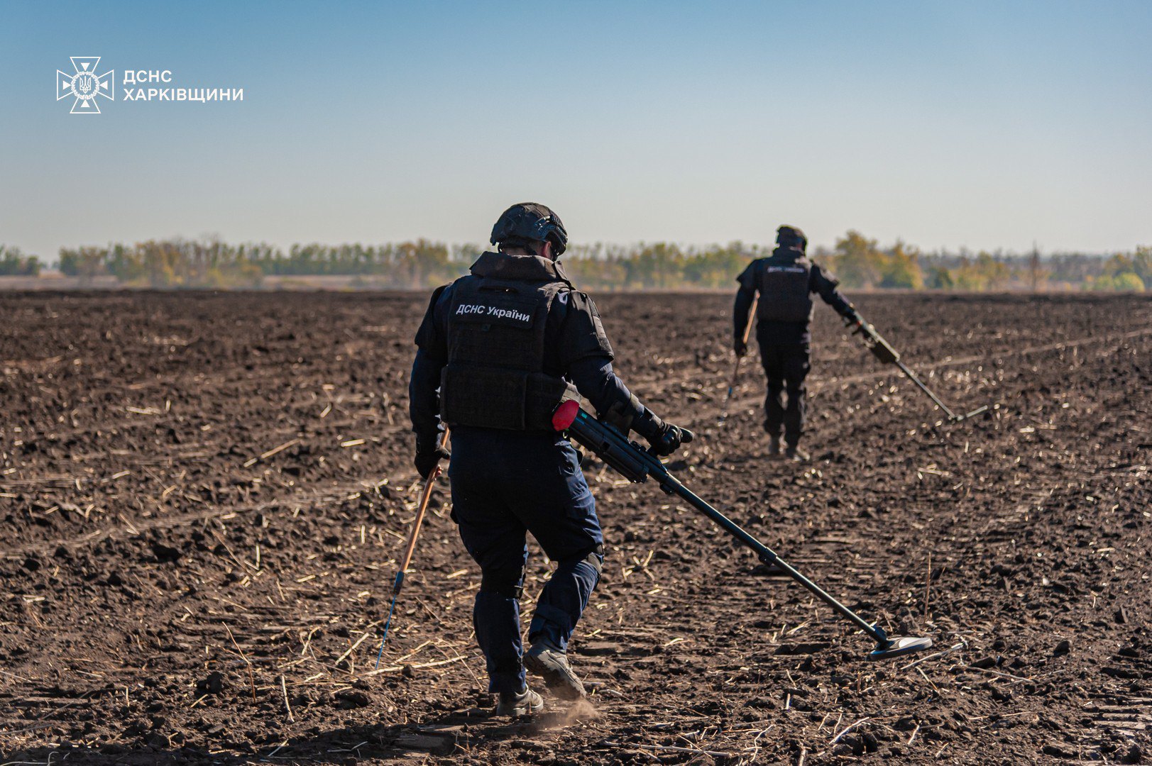 Розмінування земель Харківщини