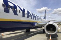 Ryanair скасував до березня усі рейси з Харкова 