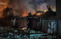 На Київщині через атаку БПЛА є пошкодження у 5 районах, найгірше – в Фастівському (оновлено)