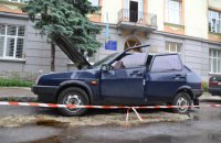 Возле отделения МВД во Львове произошел взрыв, ранен милиционер