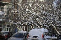 В субботу в Киеве обещают снег и -6 градусов