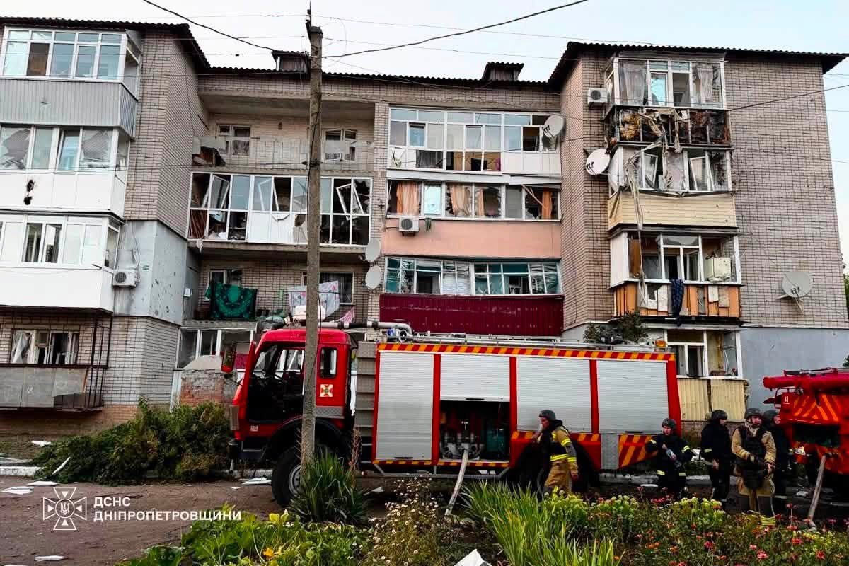 Наслідки атаки в Дніпропетровській області 