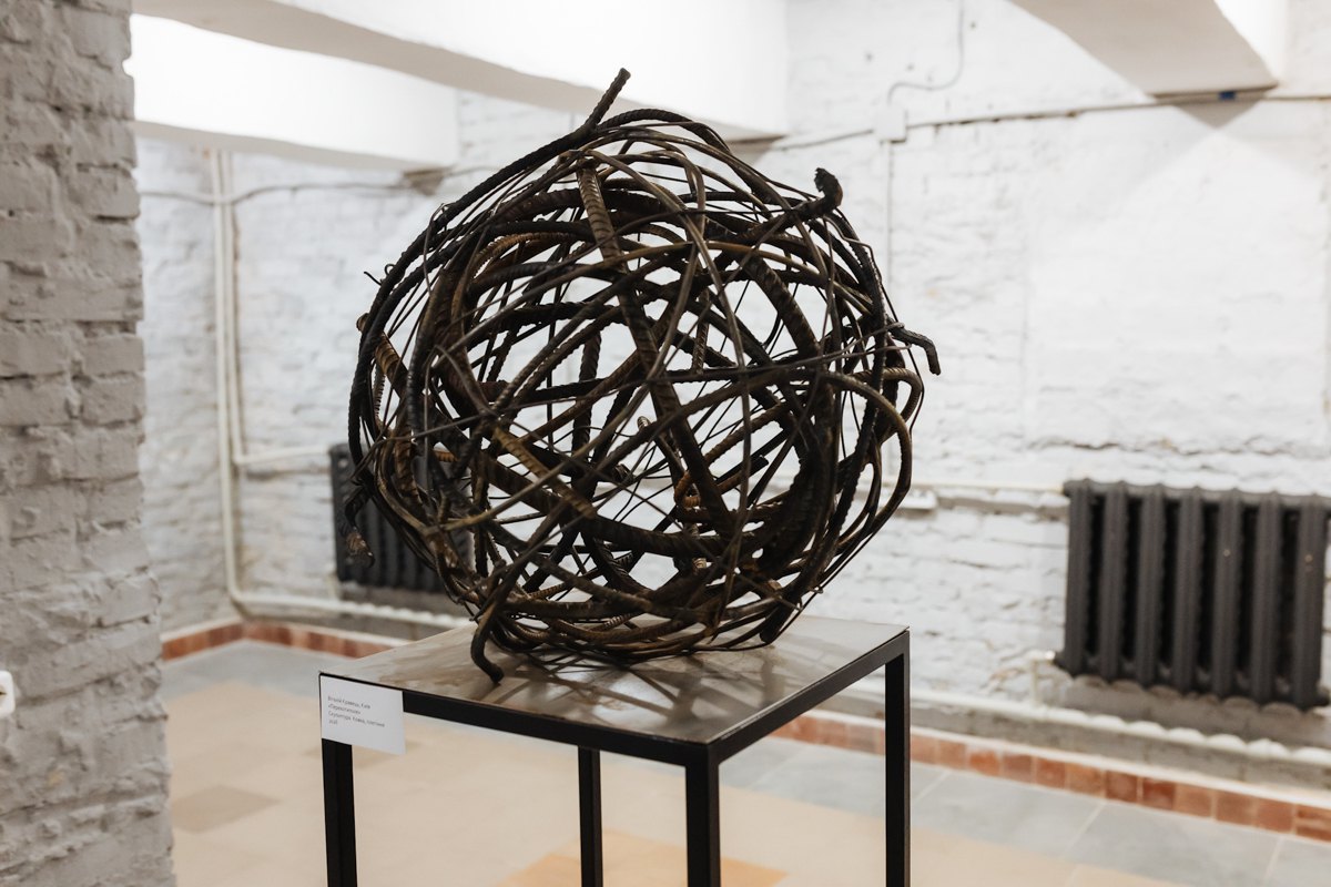 'Перекотиполе', будівельна арматура, Віталій Кравець (Київ). 