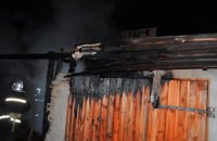 Вночі від удару блискавки загорівся історико-культурний комплекс "Запорозька Січ"