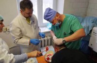 У лютому медики ПДМШ в зоні АТО надали допомогу більш як 2800 пацієнтам