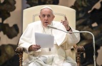 ​Папа Римський закликав запобігти військовій ескалації на сході України