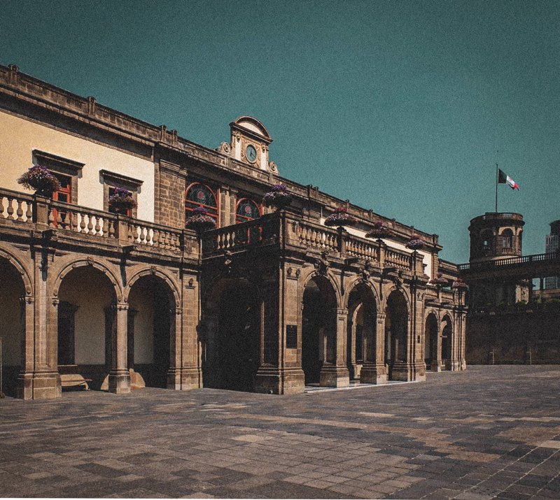 Фортеця Чапультепек у Мехіко — одне з головних місць битв під час Американо-мексиканської війни (1846–1848)