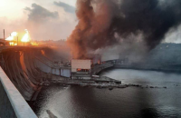 Атаки на греблю Дніпровської ГЕС повторяться, якщо РФ хоче її зруйнувати, − Галущенко