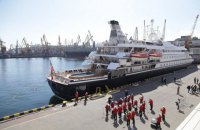 В порт Одессы впервые за два года зашел круизный лайнер