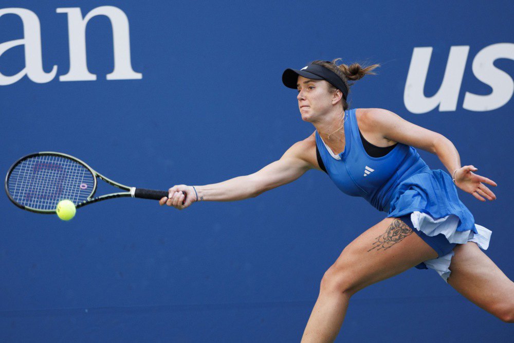 Еліна Світоліна виступає на US Open