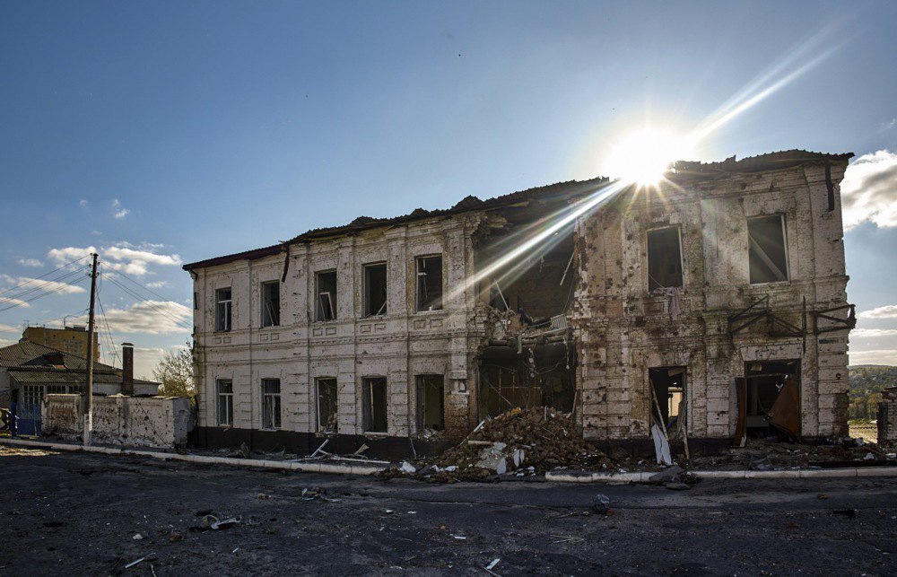 Зруйновані будівлі Куп'янська