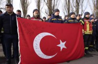 Із Туреччини в Україну повернулася друга група рятувальників ДСНС