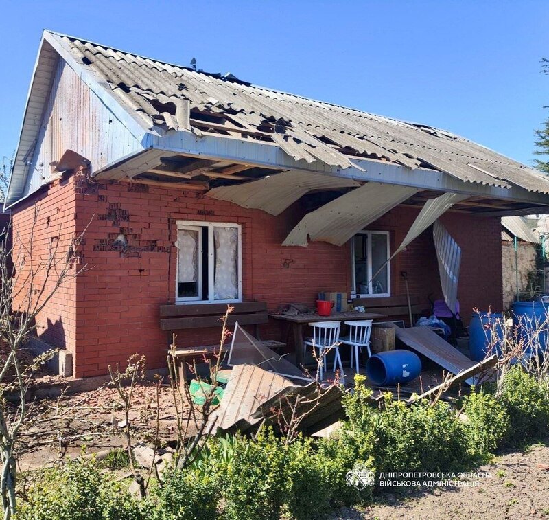 Наслідки обстрілів росіянами Нікополя