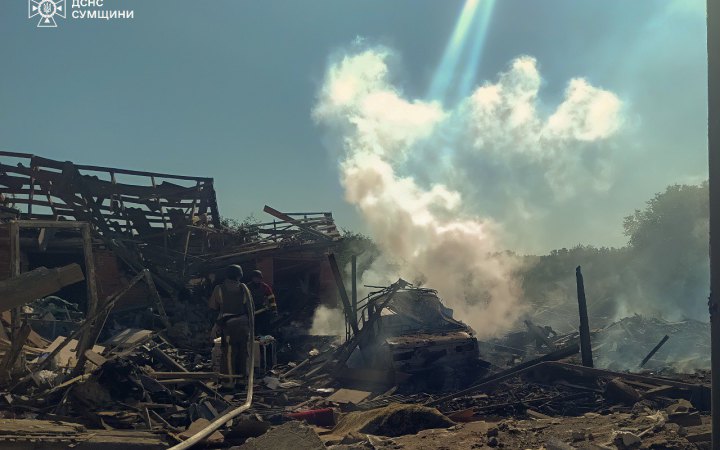 Унаслідок ракетного удару РФ на Сумщині загинули двоє людей