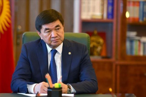 Премьер Кыргызстана подал в отставку​ из-за коррупционного скандала