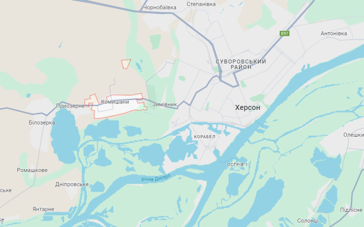 Армія РФ атакувала з дрона мирну мешканку Комишан на Херсонщині