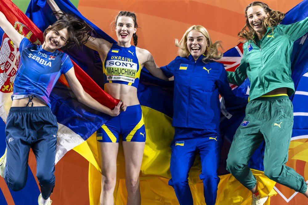 Медалістки змагань зі стрибків у висоту в рамках ЧС