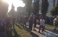Полиция взяла под охрану памятник Щорсу в Киеве