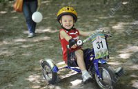 В Киеве состоялась детская велогонка 