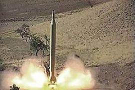 Иран провел испытание баллистической ракеты