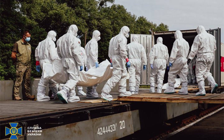 СБУ: Україна завершила етап репатріації загиблих оборонців залізничним транспортом
