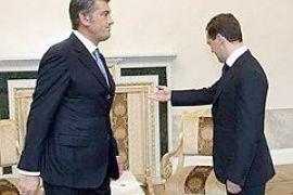 Ющенко не встретился с Медведевым из-за расхождений в мировоззрения