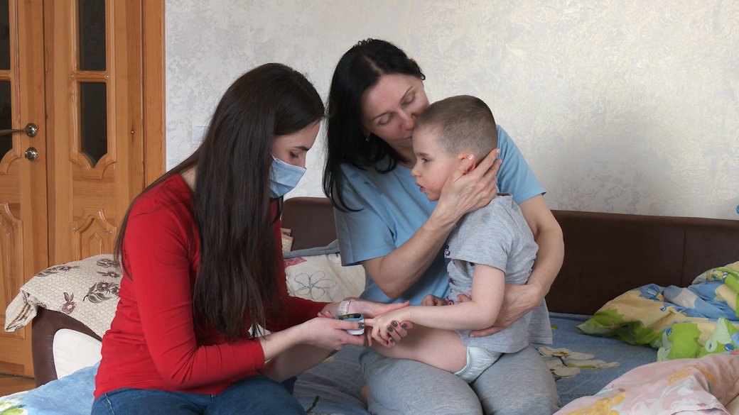 Центр паліативної допомоги в Дядьковичах надає виїзні консультації, Рівненська область, березень 2021 р.