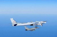 Британские истребители перехватили российские бомбардировщики над Черным морем