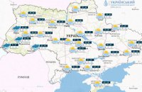 У неділю в Україні буде до 5 градусів тепла