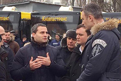 Кличко уволил зама по транспорту и главу Соломенского района из-за Шулявского моста