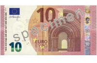 ЕЦБ представил новую купюру в 10 евро