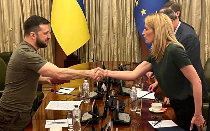 Президентка Європарламенту: «Україні потрібна допомога, негайно»