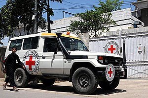  Волонтер Червоного Хреста госпіталізований після побиття сепаратистами в Донецьку