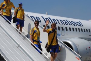 Збірна України вирушила до Англії