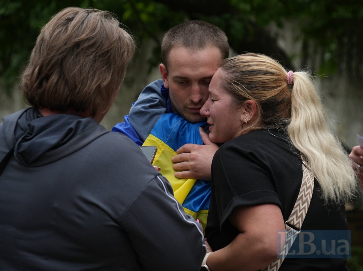 Возз'єднання сім'ї після обміну полоненими, 24 травня 2025 року