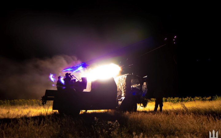 Уночі Сили ППО збили 56 ворожих БпЛА, 24 дрони-імітатори – не досягли цілей