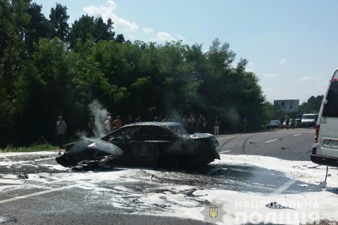 В ДТП с маршруткой в Житомирской области пострадали 24 человека