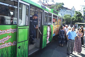 У Дніпропетровську знову стався вибух у трамваї