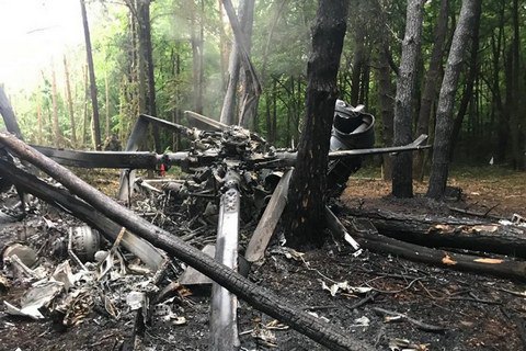 В Ровенской области разбился военный вертолет Ми-8, четыре члена экипажа погибли (обновлено)