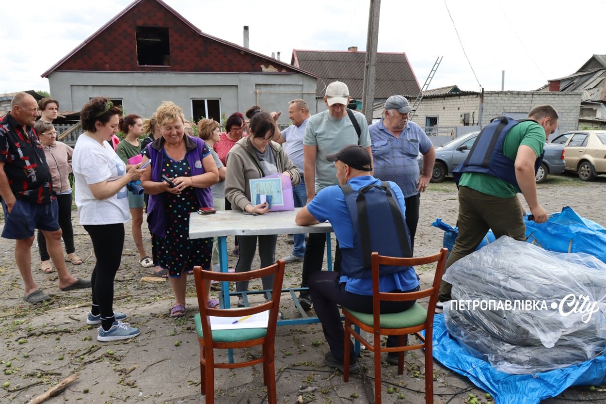 Петропавлівка після обстрілу у червні