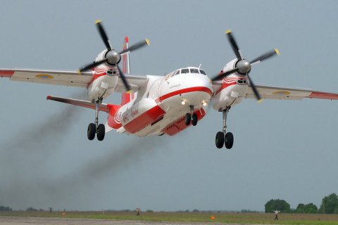 Украина отправит в Грузию самолет для помощи в тушении пожаров 