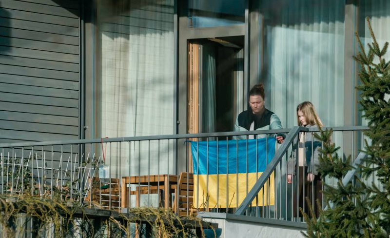 Кадр з фільму «Як розлучитися під час війни».