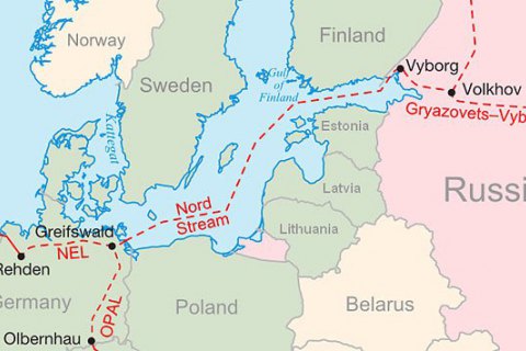Добовий обсяг транзиту газу територією України зріс на 10% через зупинку "Північного потоку"